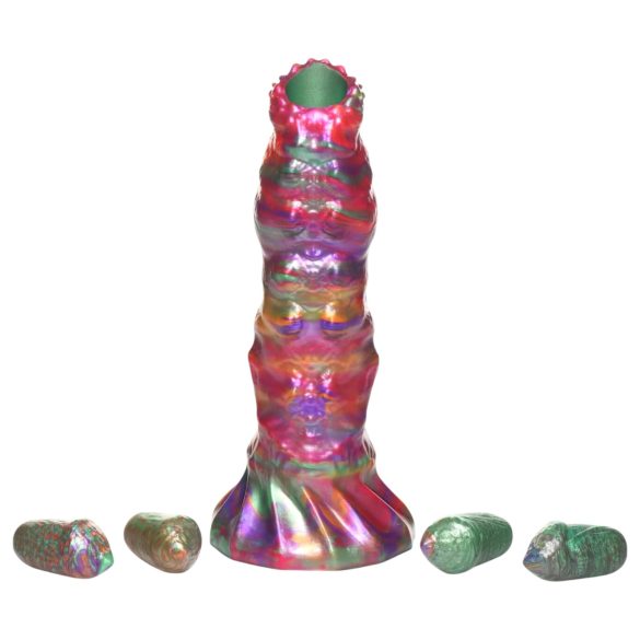Larva Alien Dildo (Regnbågsfärgad)