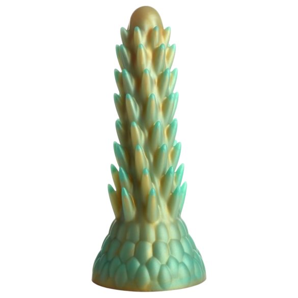 Creature Cocks Stegosaurus - silikon dildo - 20 cm (grön)