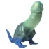 Creature Cocks - dildo dinosaurie - grön