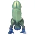 Creature Cocks - dildo dinosaurie - grön