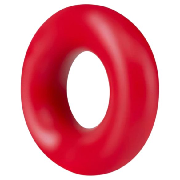 Stay Hard - penisring set - silikon - röd