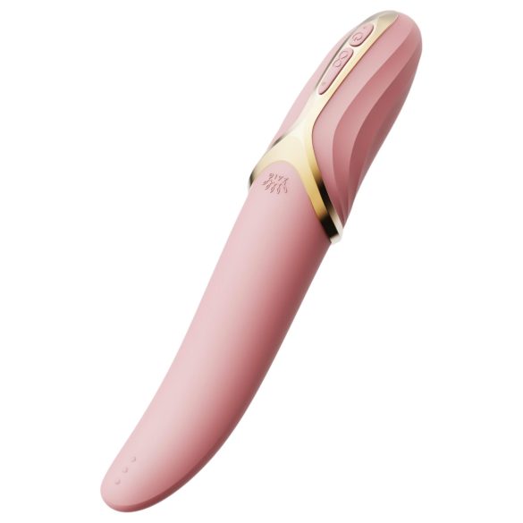 Zalo Eve - uppladdningsbar, värmande roterande massagestav (rosa)