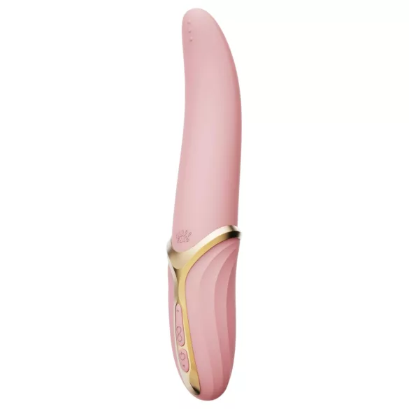 Zalo Eve - uppladdningsbar roterande vibrator med värme - rosa