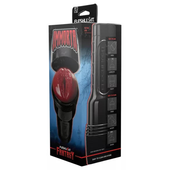 Fleshlight Fantasy Immorta - fantasifitta masturbator (röd)