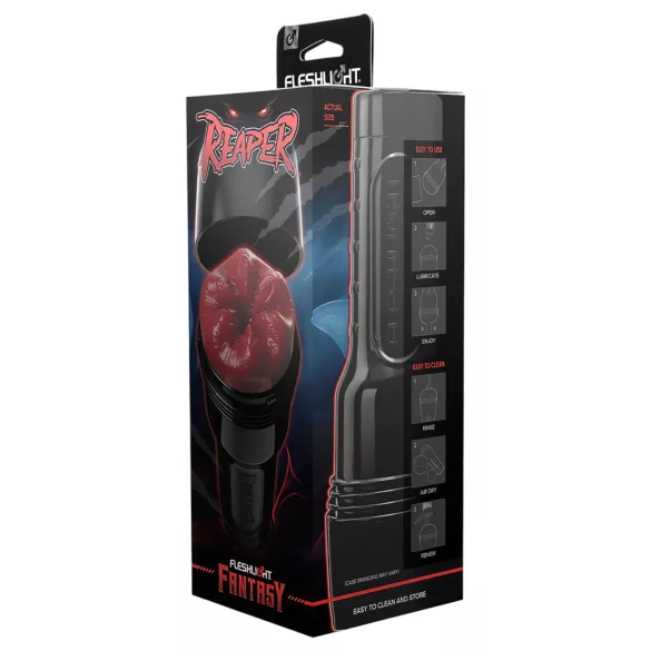 Fleshlight Fantasy Reaper - fantasifitta masturbator (röd)