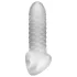 Perfect Fit - Fat Boy Checker Box - penishylsa (15 cm, vit)