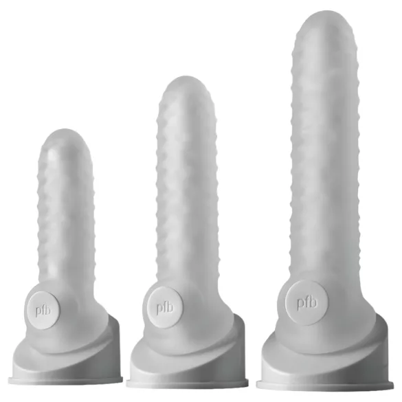 Perfect Fit - Fat Boy Checker Box - penishylsa (15 cm, vit)