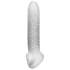 Perfect Fit - Fat Boy Checker Box - penishylsa (19 cm, vit)