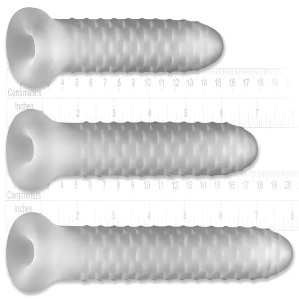 Perfect Fit - Fat Boy Checker Box - penishylsa (19 cm, vit)