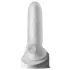 Perfect Fit - Fat Boy Micro Ribbed - penishylsa (15 cm, vit)