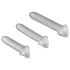 Perfect Fit - Fat Boy Micro Ribbed - penishylsa (15 cm, vit)