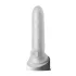Perfect Fit - Fat Boy Micro Ribbed - penishylsa (17 cm, vit)