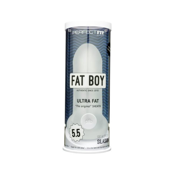 Fat Boy Original Ultra Fat - penisöverdrag (15 cm) - vit