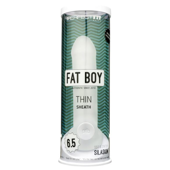 Fat Boy Thin - penisfodral (17 cm) - vit