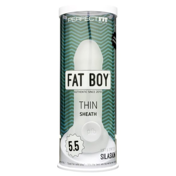 Fat Boy Thin - penisöverdrag (15 cm) - vit