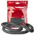 Perfect Fit Ultra Wrap - robust penisring set - svart (3 st)