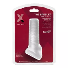 Perfect Fit Breeder - öppen penishylsa - vit