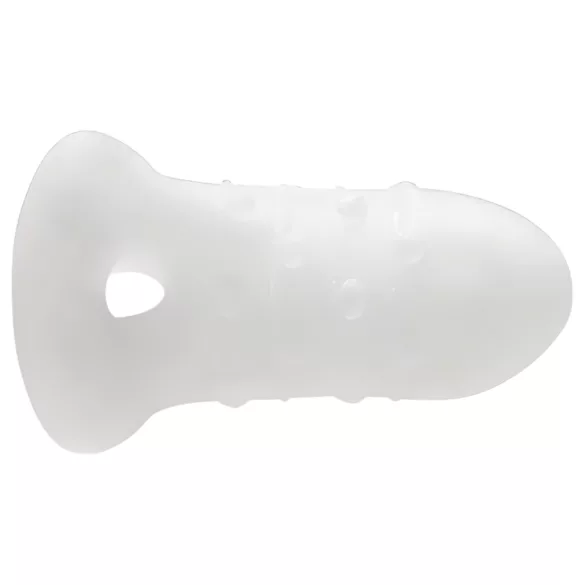 Perfect Fit - Fat Boy Thin - penishölje (10 cm, vit)