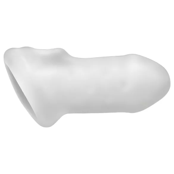 Perfect Fit - Fat Boy Thin - penishölje (10 cm, vit)