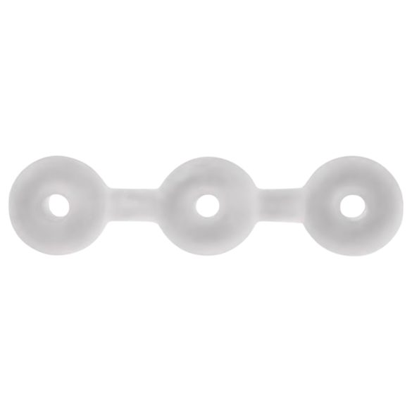 Perfect Fit Triple - Penisringtrio (vit)