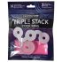 Perfect Fit Triple - penisring set - 3-pack - vit