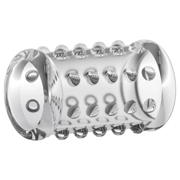 Stay Hard - penismanschett med knottrar - transparent