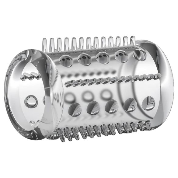 Stay Hard - penisring med små noppor - transparent