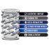 Stay Hard - penisring set - genomskinlig - 6-pack