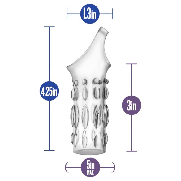 Performance - klar penisring med dubbla ringar