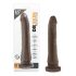 Dr. Skin - realistisk dildo med sugkopp - brun - 20,5cm
