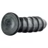 Blush Jet - XXL analdildo (svart)