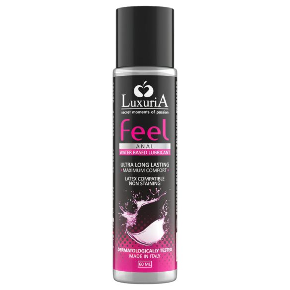 LuxuriA Feel Anal - Vattenbaserat analsmörj (60 ml)