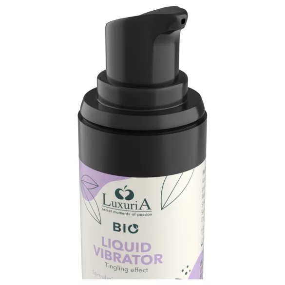 Intimateline Luxuria BIO - flytande vibratorgel för kvinnor (15 ml)