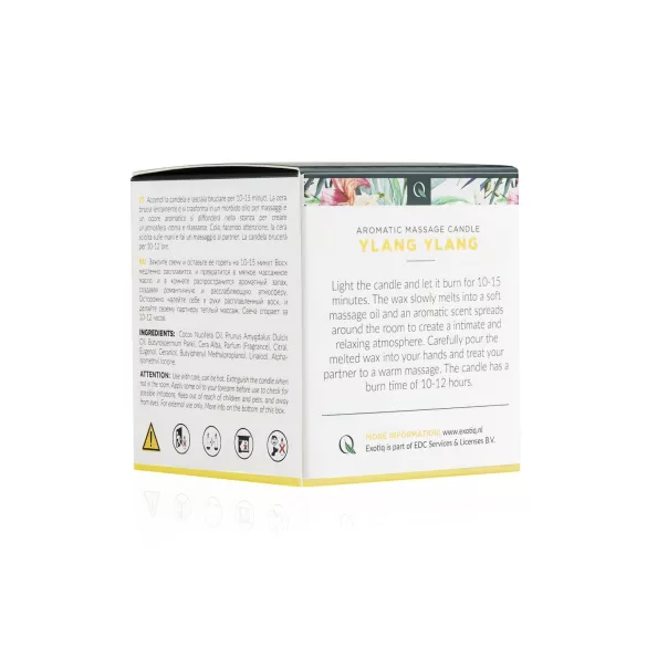 Exotiq - massage ljus - ylang ylang doft - 60g