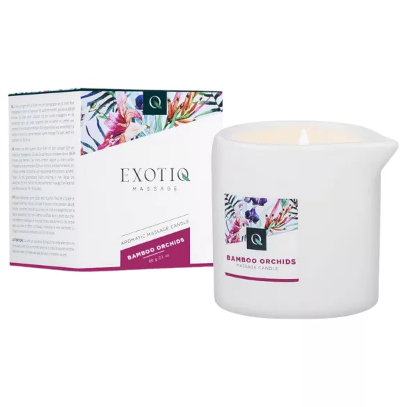 Exotiq Bambuorkidéer - massageljus (60g)