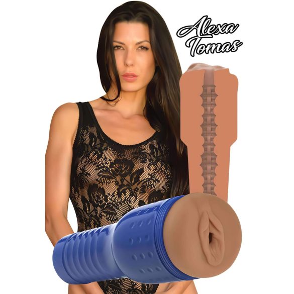 Private - Alexa Tomas konstgjord njutning (naturlig-blå)