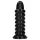 Ouch! Spiral Force - vriden analplug (svart) - 23,5 cm