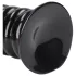 Ouch! Spiral Force - vriden analplug (svart) - 23,5 cm