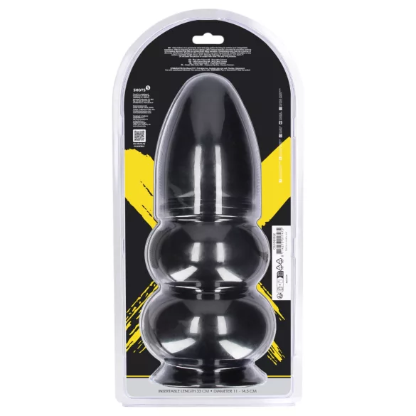 Ouch! Ultra Collosus - extra stor analplugg (svart) - 33 cm