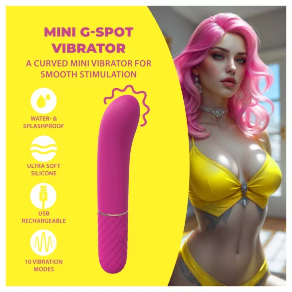 Loveline - mini G-punktsvibrator (rosa)