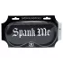 Ouch! - Satengögonmask med texten ”Spank Me” (svart)