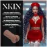 XKIN Naughty Nurse Riley - verklighetstrogen konstgjord vagina‑masturbator (mörk natur)