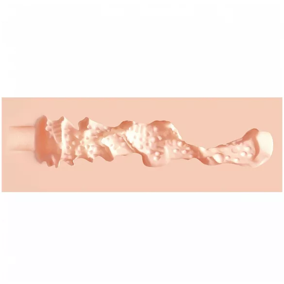 XKIN Tiffany Throatcheck - realistisk konstgjord vagina-masturbator (naturfärg)