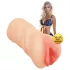 XKIN Desire Alessia - realistisk konstgjord vagina‑masturbator (naturfärg)
