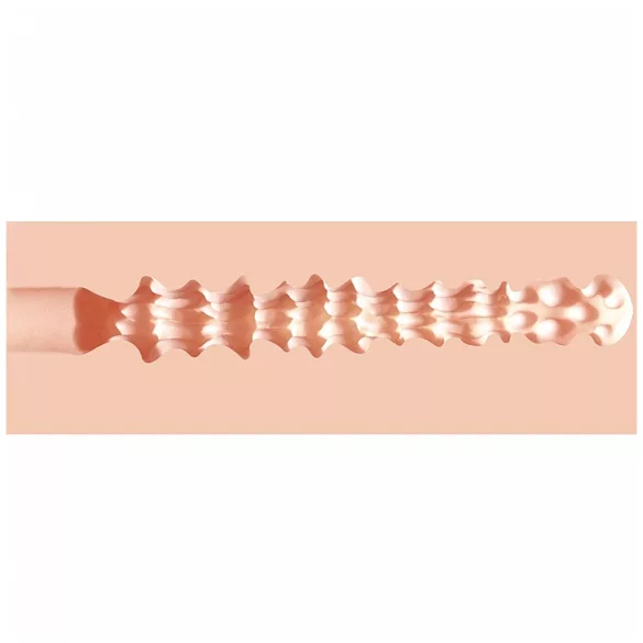 XKIN MRS Cummings - verklighetstrogen konstgjord vagina‑masturbator (naturell)