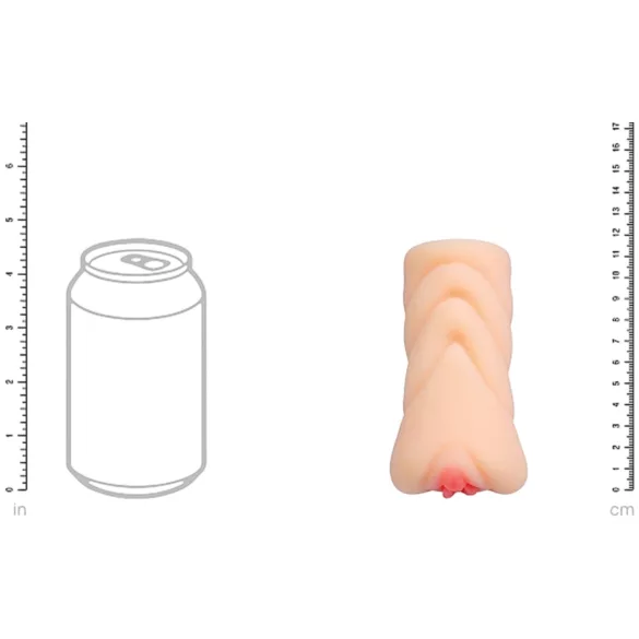 XKIN Teacher Ms Jenny - verklighetstrogen konstgjord vagina‑masturbator (naturell)