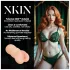 XKIN Temtress Nicolette - realistisk konstgjord vagina‑masturbator (naturell)