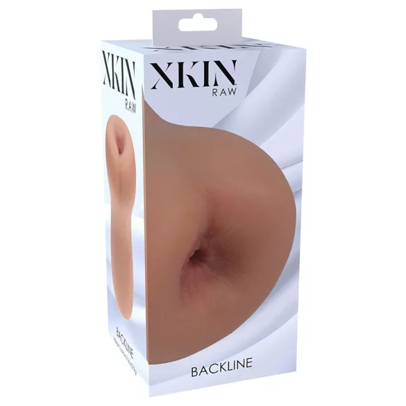 XKIN - realistisk konstgjord rumpmasturbator - M (mörk naturfärg)