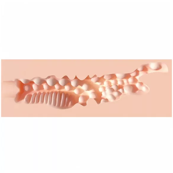 XKIN Amber Blowfiled - realistisk konstgjord vagina‑masturbator (naturfärg)