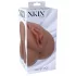 XKIN - naturtrogen konstgjord vagina - L (mörk natur)